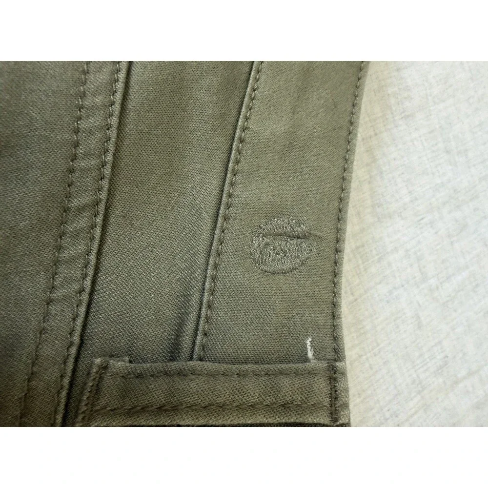 Kensie Jeans Women Size 12/31 Knockout Skinny Mid Rise Olive Green